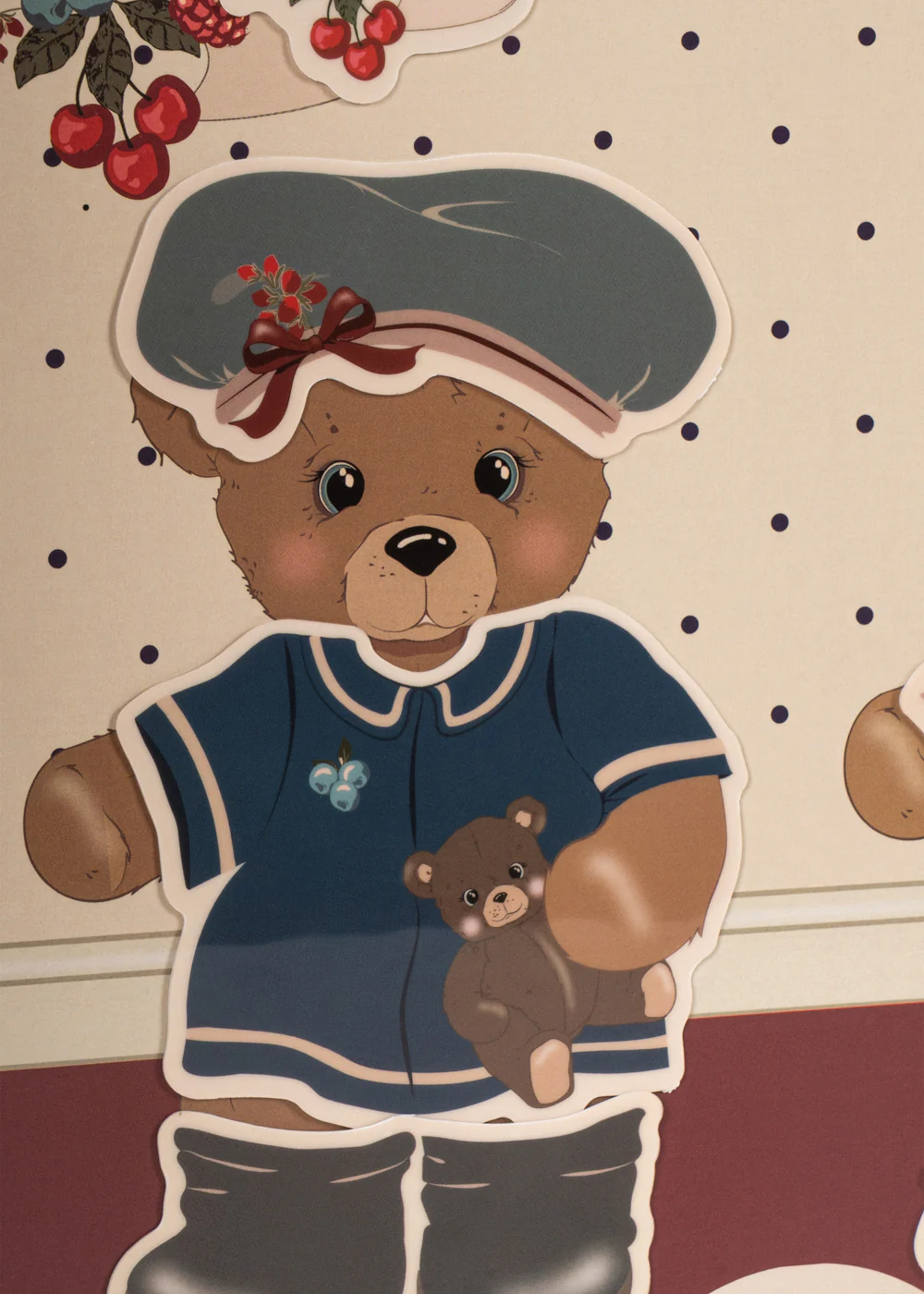 Konges Slojd Magiczna Książeczka z Naklejkami Multi - obrazek 9