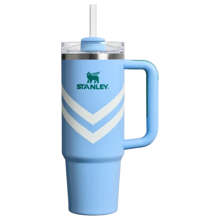 Stanley Kubek Termiczny Quencher H2.O FlowStateTM Tumbler 0.89L Cornflower Chevron