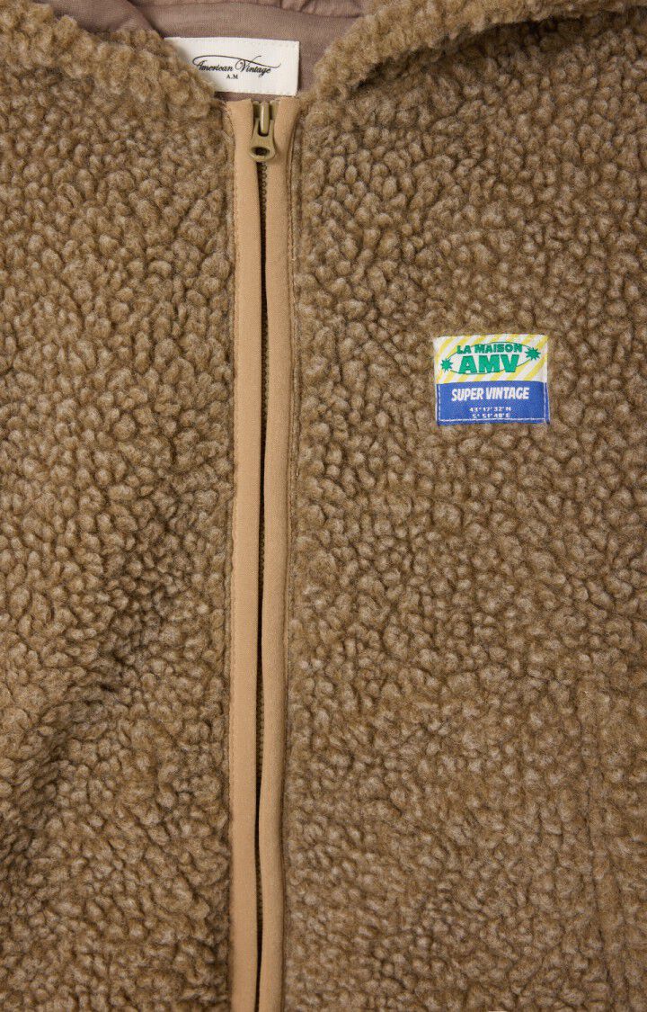 American Vintage Kurtka Przejściowa Hoktown Muscade Chine - obrazek 2