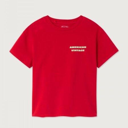 American Vintage T-Shirt Fizvalley Rubis Vintage