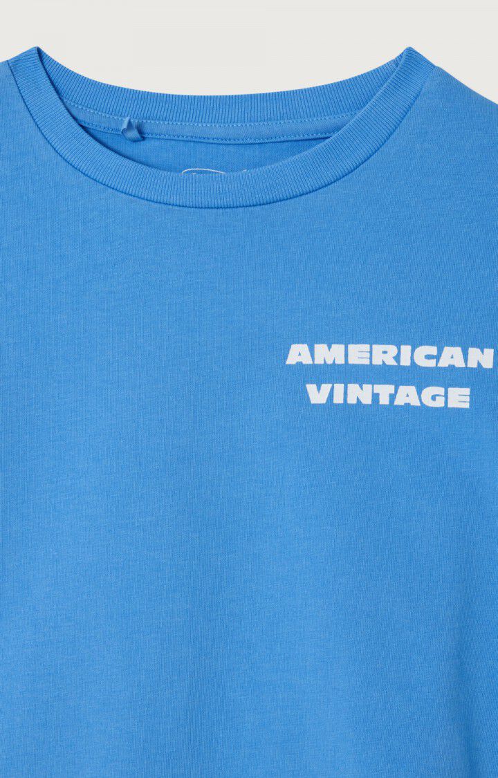 American Vintage T-Shirt Fizvalley Celeste Vintage - obrazek 2