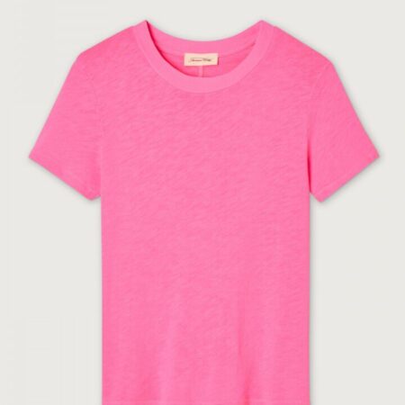 American Vintage Koszulka Damska Sonoma Pink Acid Flu