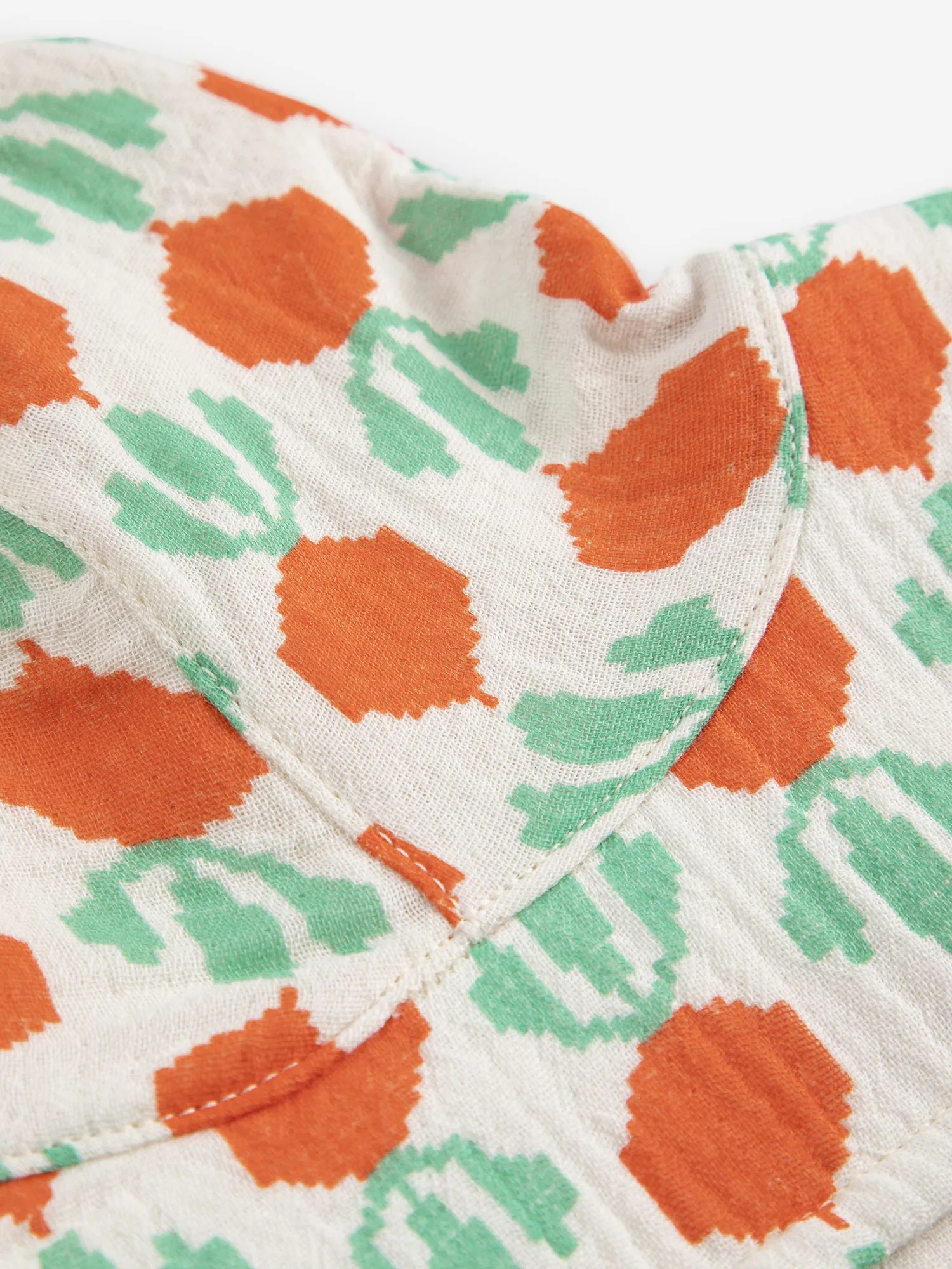 Bobo Choses Kapelusz Cool Radish All Over White - obrazek 2