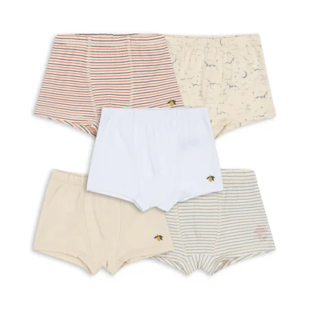 Konges Slojd 5-Pak Bokserek Chłopięcych Multi