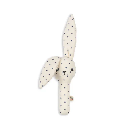Konges Slojd Grzechotka Króliczek Bunny Rattle Estate Dot