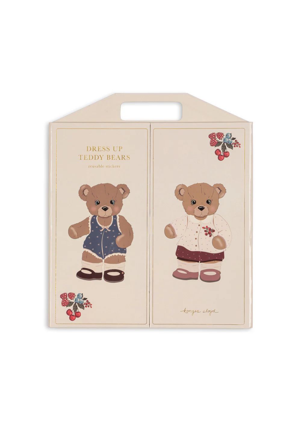 Konges Slojd Magiczna Książeczka z Naklejkami Multi