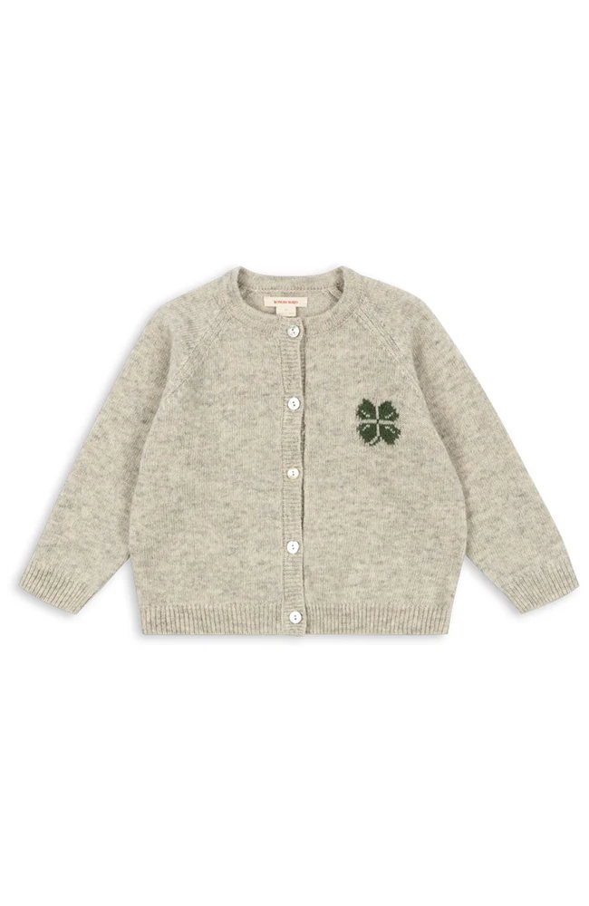 Konges Slojd Kardigan Billi Knit Off White Melange