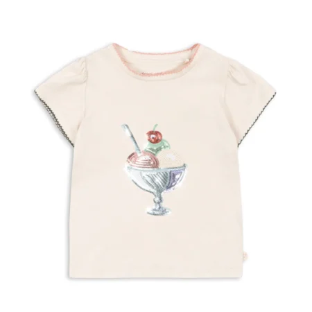 Konges Slojd T-Shirt Famo Puff Buttercream
