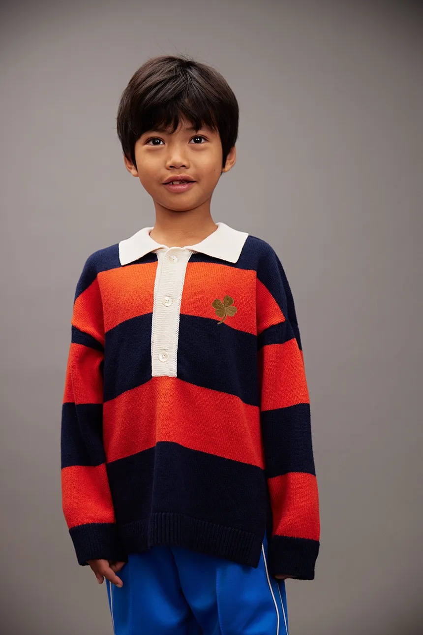 Mini Rodini Bluza Dzianinowa Clover - obrazek 4