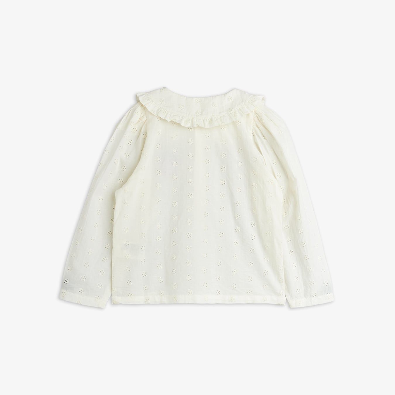 Mini Rodini Koszula Strawberry Schiffli White - obrazek 2