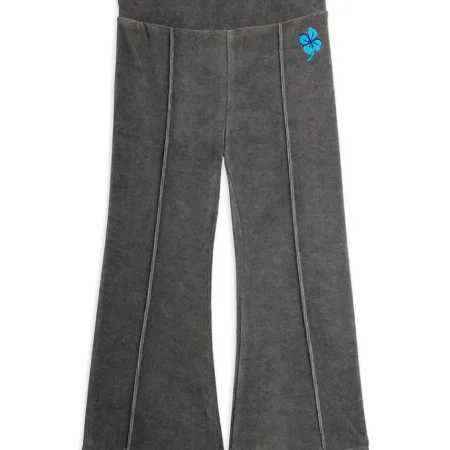 Mini Rodini Spodnie Welurowe Clover Grey