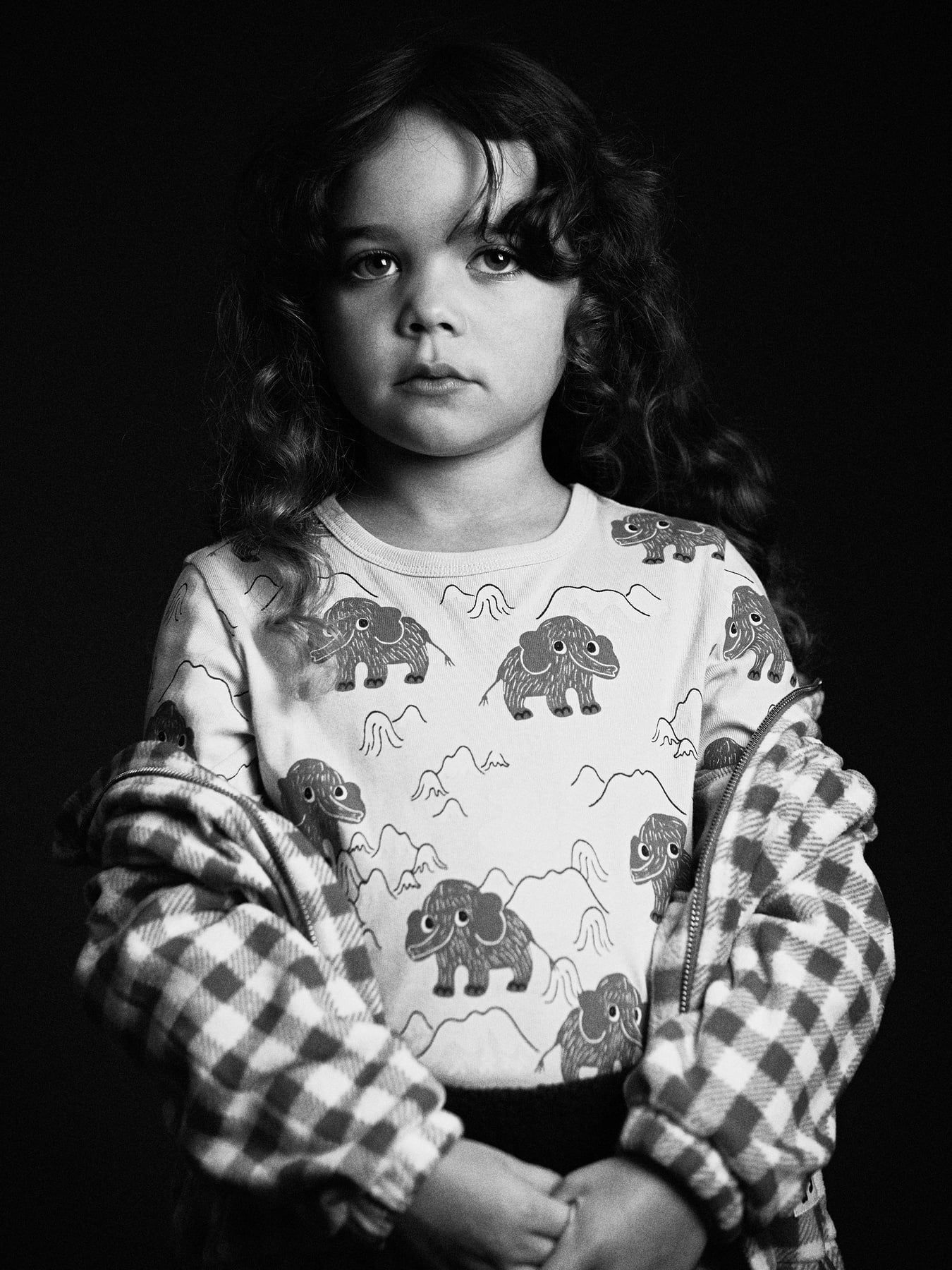 Mini Rodini Longsleeve Mammoth Pink - obrazek 3