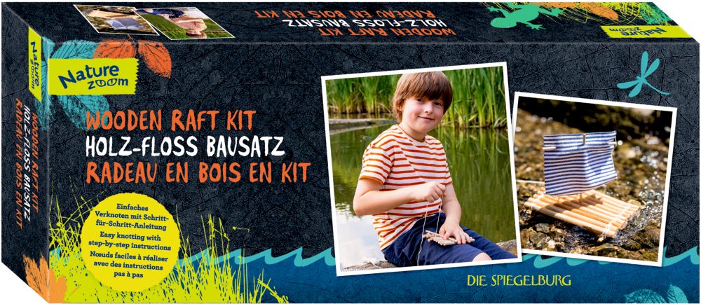 Spiegielburg Zestaw DIY do budowy tratwy drewnianej