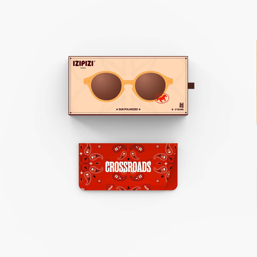 Okulary przeciwsłoneczne dla dzieci IZIPIZI BABY #D Golden Canyon (0–3 lata) - obrazek 6