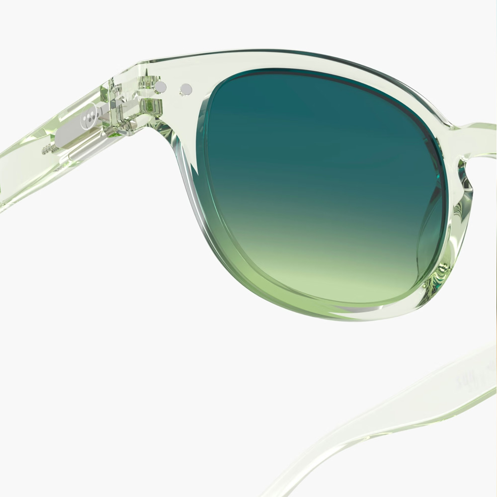 Okulary przeciwsłoneczne IZIPIZI SUN #C Green Fields Polarized - obrazek 4