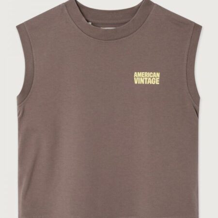 American Vintage Dziecięcy Top Gixy Pastel Cendre