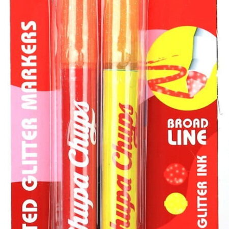 Brokatowe flamastry zapachowe Chupa Chups® (2 szt.)