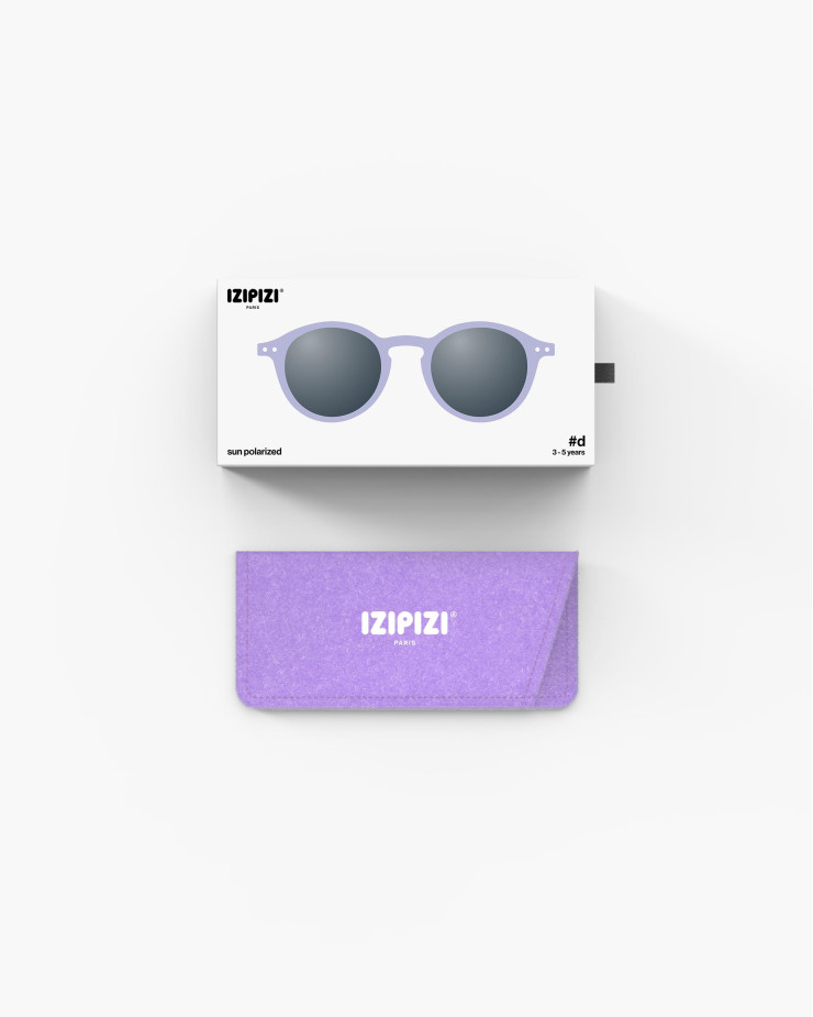 Okulary przeciwsłoneczne dla dzieci IZIPIZI CHILD #D Lavender (3-5 lat) - obrazek 8