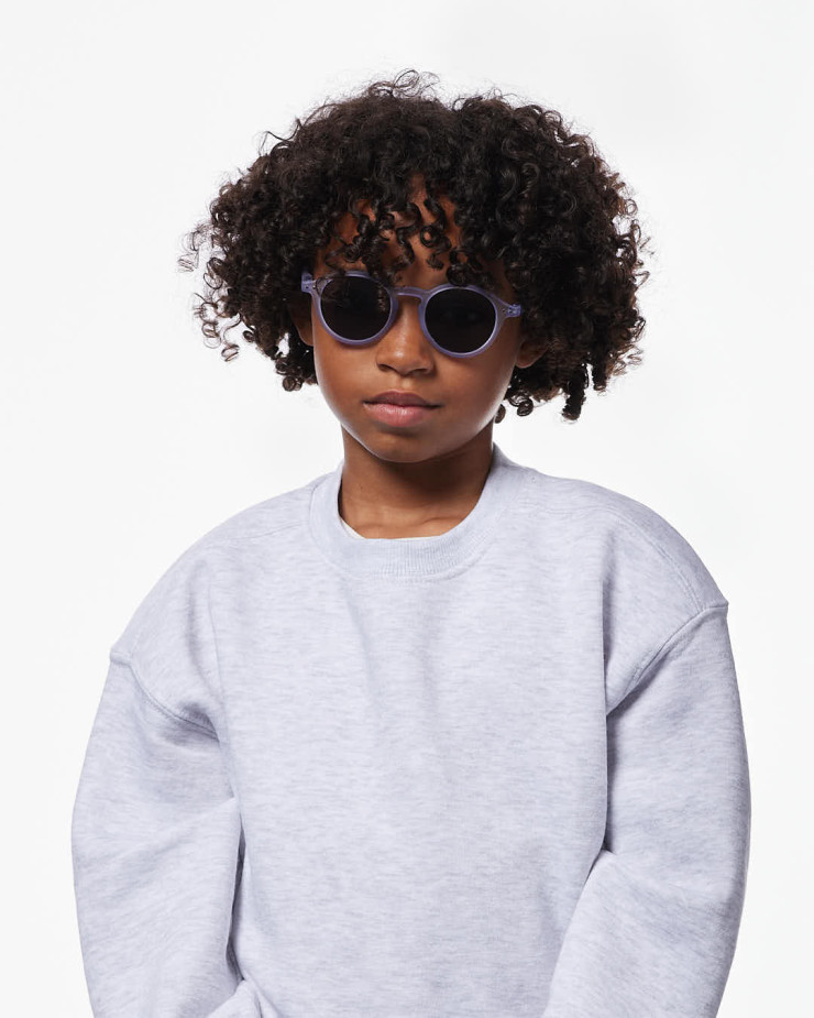 Okulary przeciwsłoneczne dla dzieci IZIPIZI CHILD #D Lavender (3-5 lat) - obrazek 3