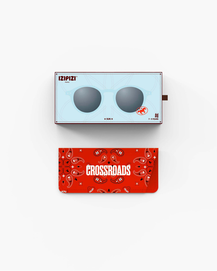 Okulary przeciwsłoneczne dla dzieci IZIPIZI JUNIOR #D Turquoise Stone (7-11lat) - obrazek 6