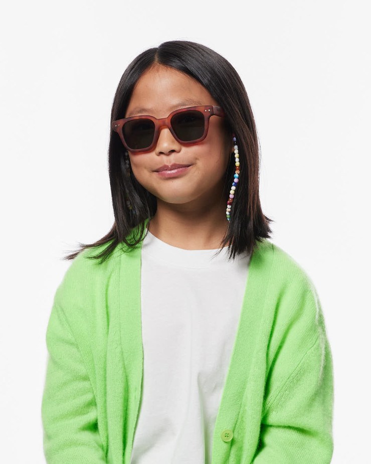 Okulary przeciwsłoneczne dla dzieci IZIPIZI JUNIOR #Road Havane (7-11lat) - obrazek 2