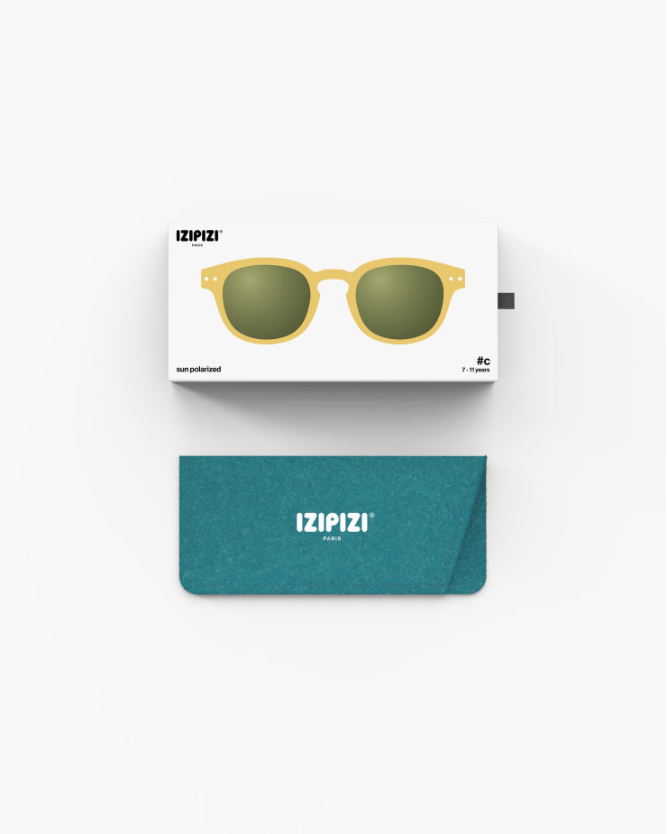 Okulary przeciwsłoneczne dla dzieci IZIPIZI JUNIOR #C Yellow Honey (7-11lat) - obrazek 9