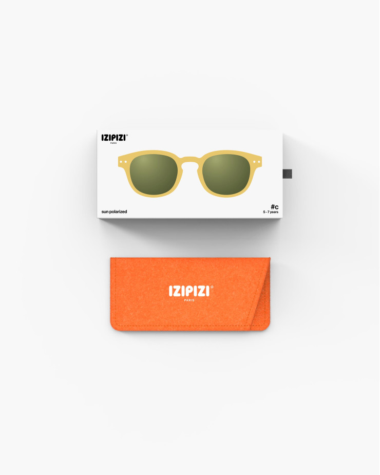 Okulary przeciwsłoneczne dla dzieci IZIPIZI CHILD #C Yellow Honey (5–7 lat) - obrazek 9