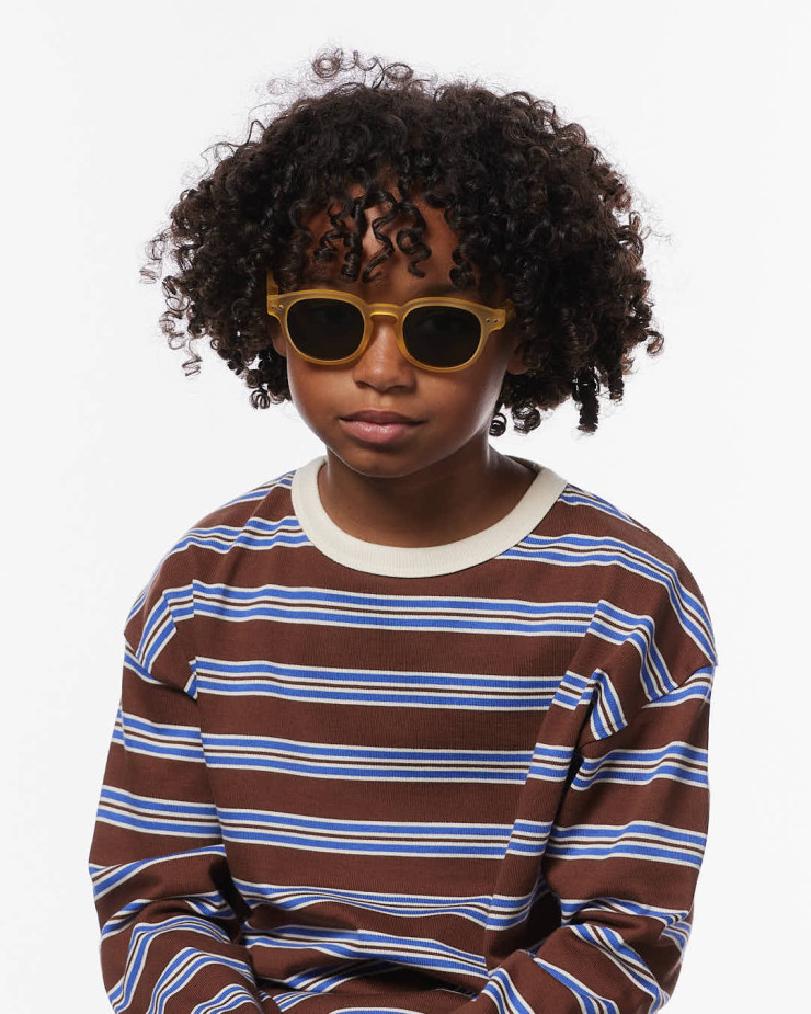 Okulary przeciwsłoneczne dla dzieci IZIPIZI JUNIOR #C Yellow Honey (7-11lat) - obrazek 5