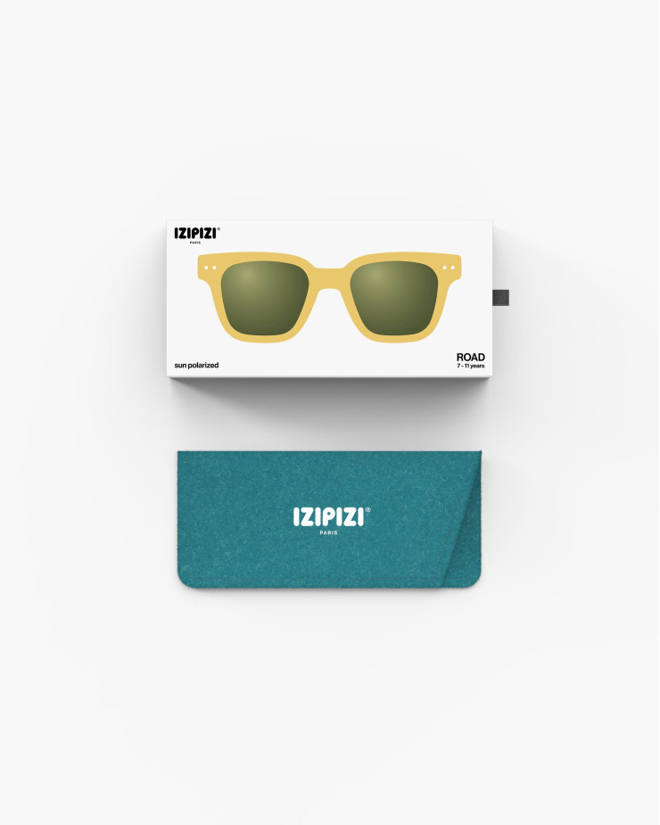 Okulary przeciwsłoneczne dla dzieci IZIPIZI JUNIOR #Road Yellow Honey (7-11lat) - obrazek 6