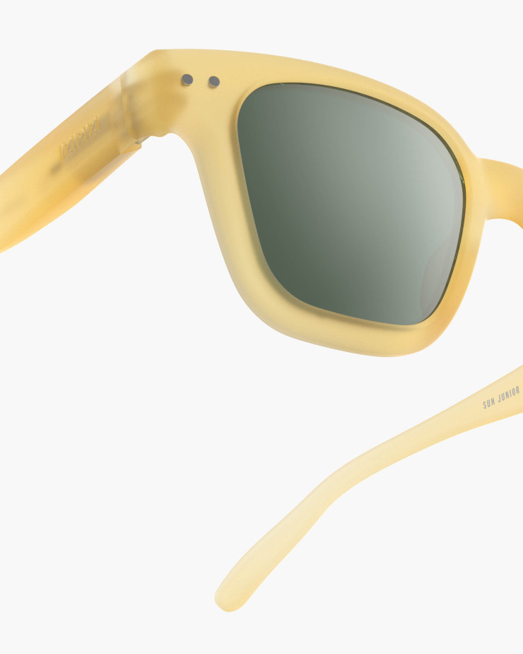 Okulary przeciwsłoneczne dla dzieci IZIPIZI JUNIOR #Road Yellow Honey (7-11lat) - obrazek 4