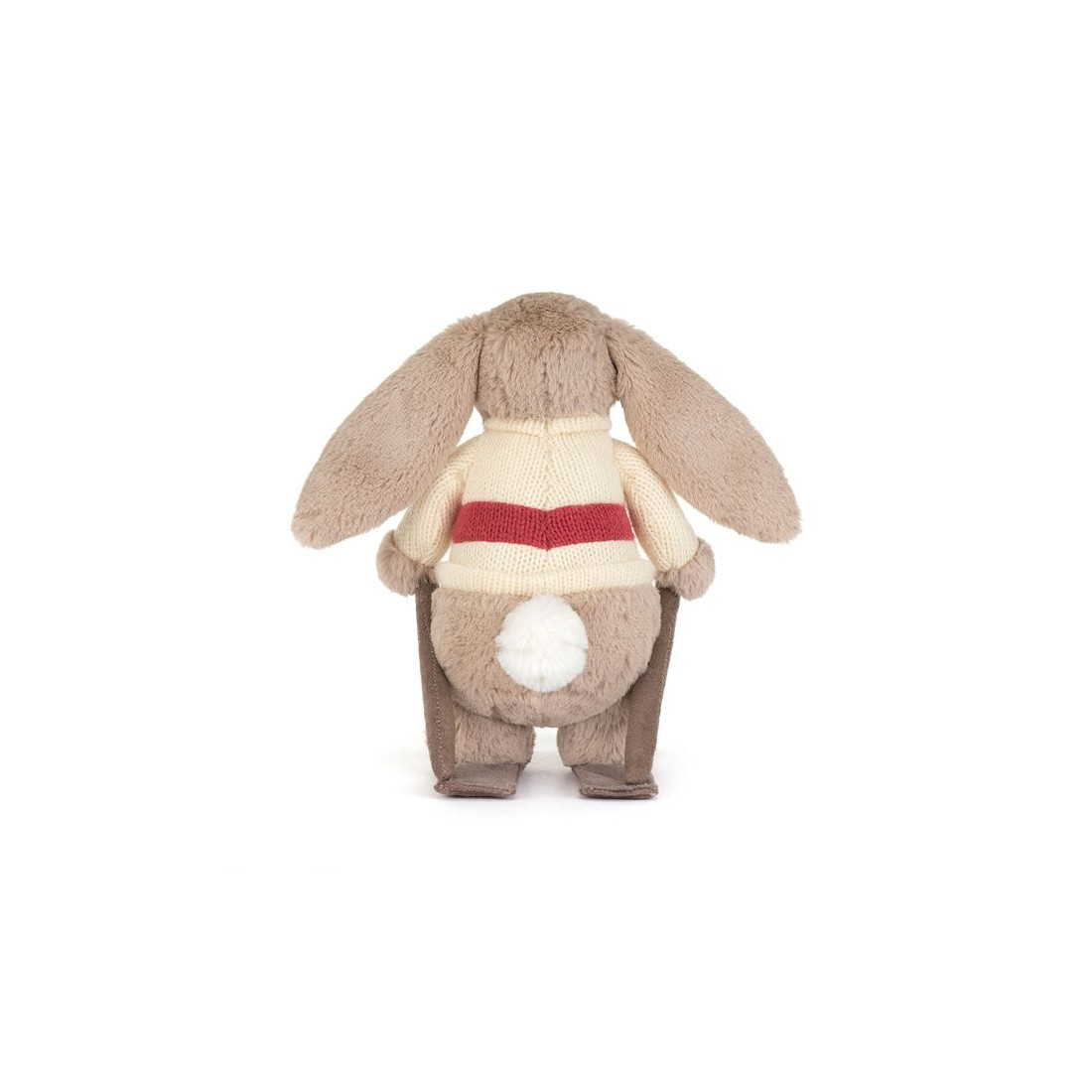 Jellycat Króliczek Beżowy na Nartach 20 cm - obrazek 3