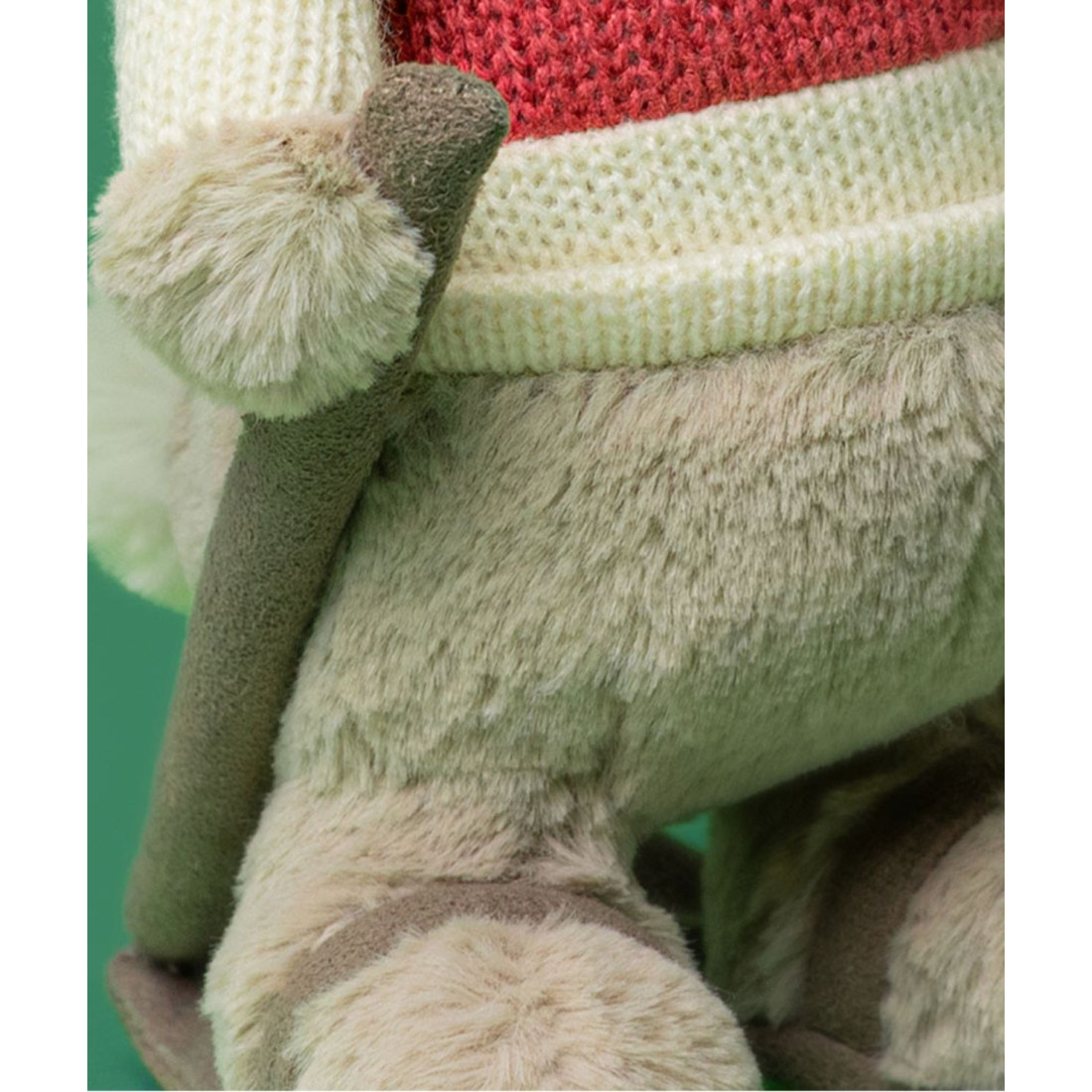 Jellycat Króliczek Beżowy na Nartach 20 cm - obrazek 5