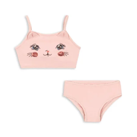 Konges Slojd Strój Kąpielowy Bikini Kitty Powder Pink