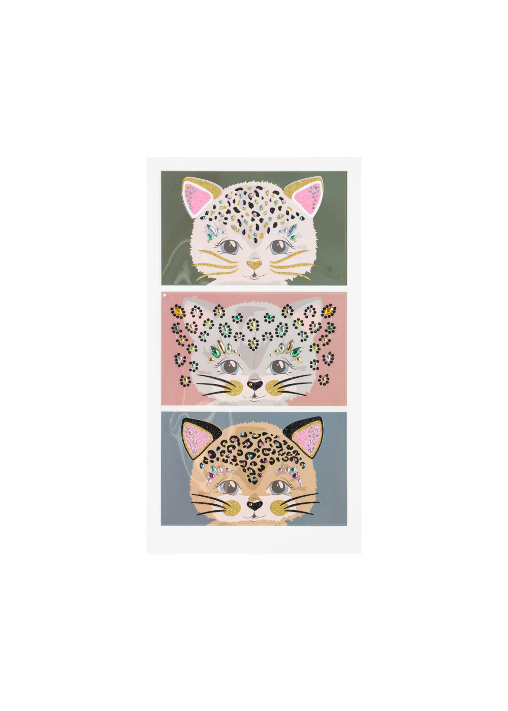 Konges Slojd Ozdoba Na Twarz Kitty Face Jewels Multi - obrazek 3