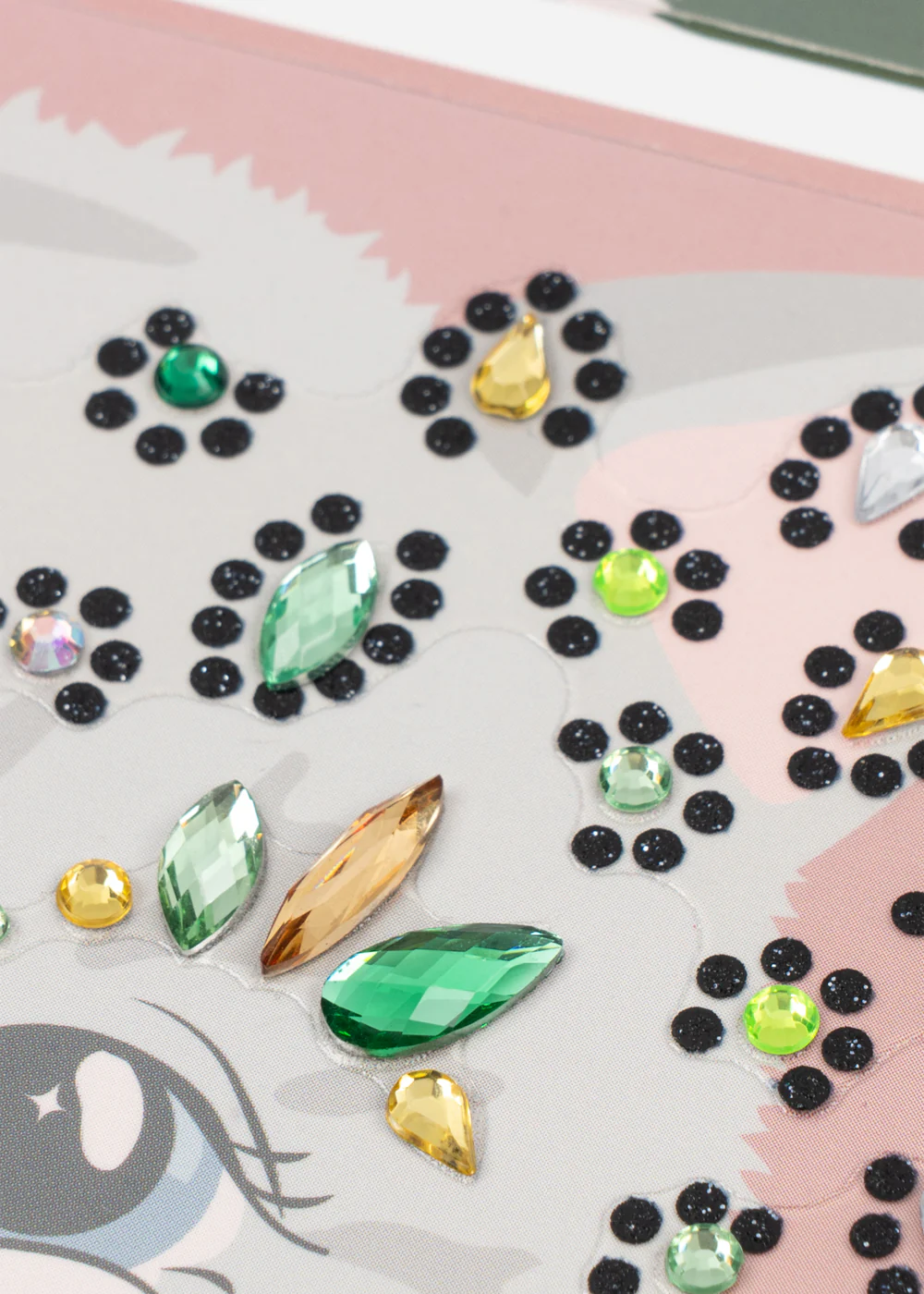 Konges Slojd Ozdoba Na Twarz Kitty Face Jewels Multi - obrazek 5