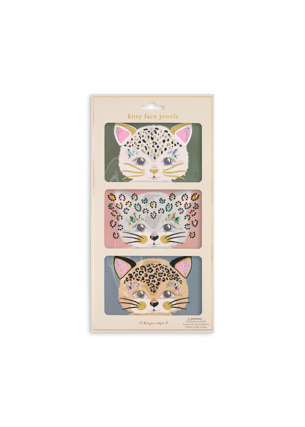 Konges Slojd Ozdoba Na Twarz Kitty Face Jewels Multi