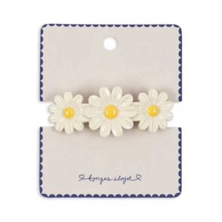 Konges Slojd Spinka Do Włosów Daisy Antique White