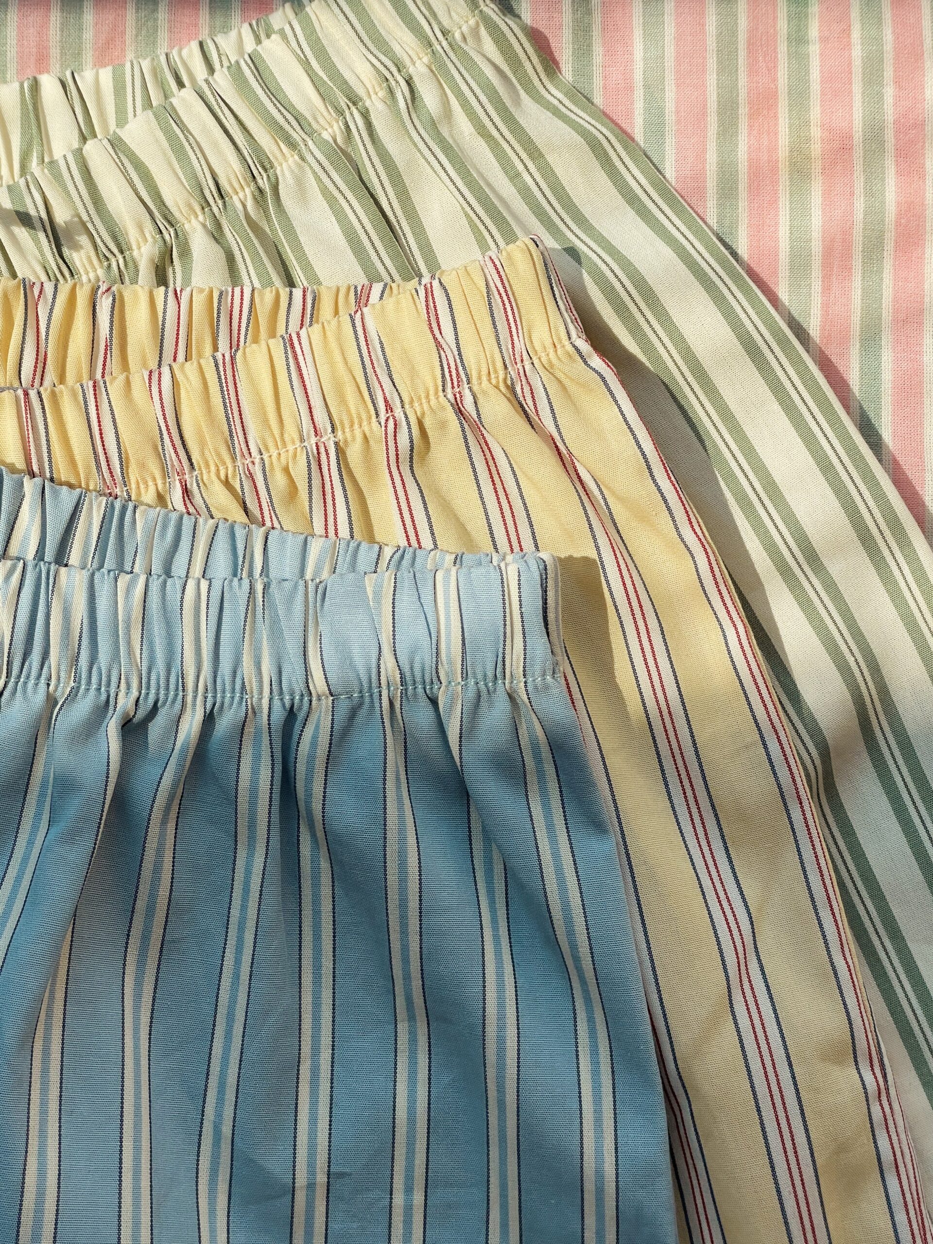 Konges Slojd 3-Pak Szortów Asli Basil/Orchid/Bleu Stripe - obrazek 5