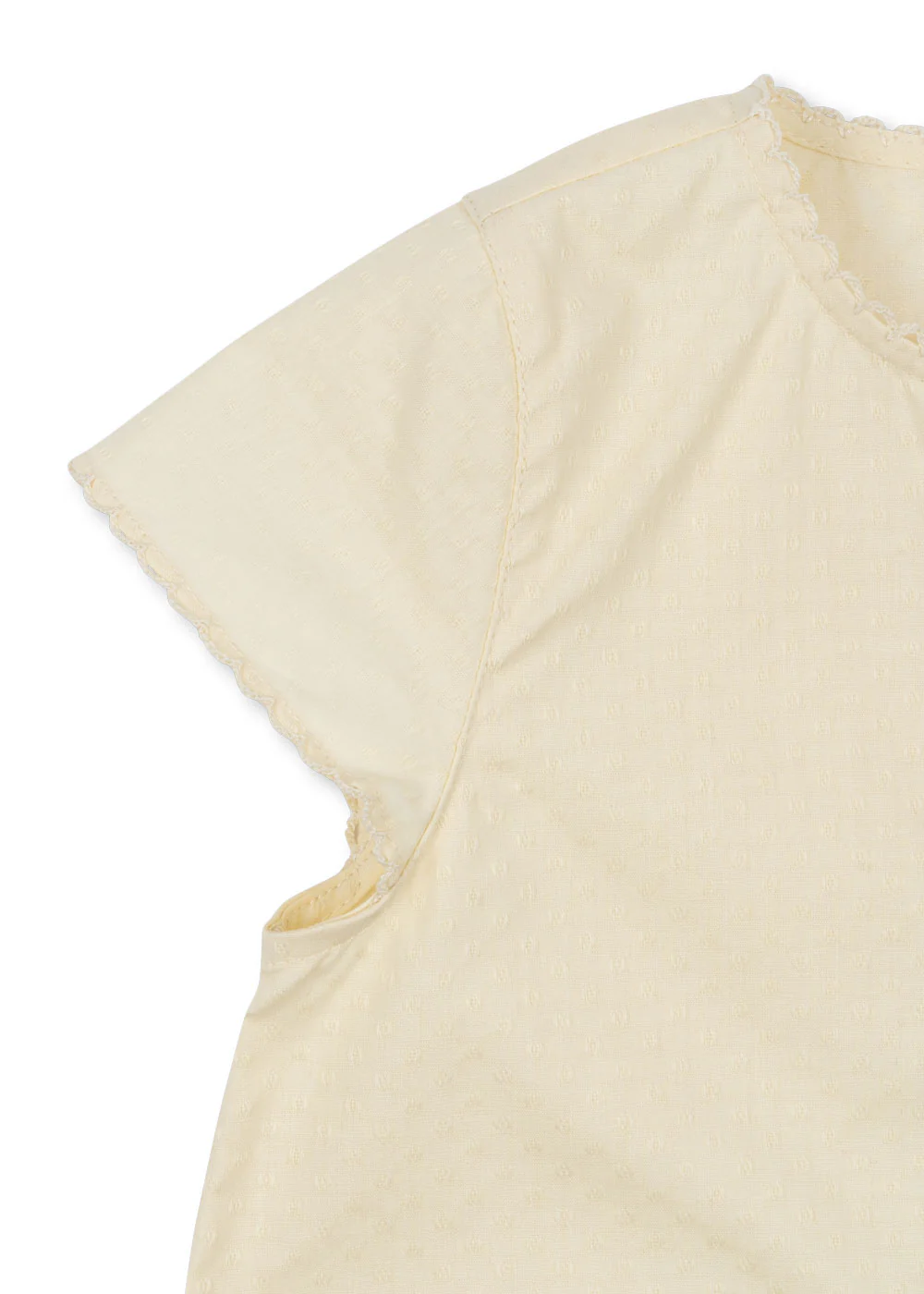 Konges Slojd Sukienka Evia Cherry Cloud Cream - obrazek 7