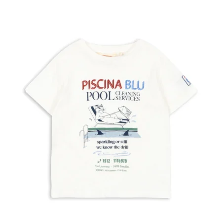 Konges Slojd T-Shirt Era Off White/Piscina