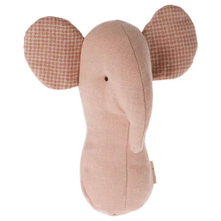 Maileg Grzechotka Lullaby Friends,Elephant Rattle Rose