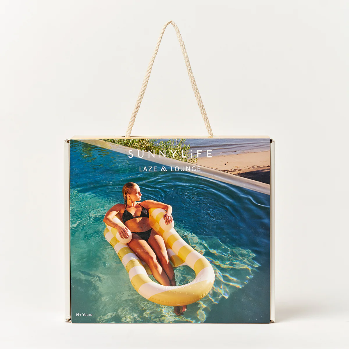 Sunnylife Leżak Laze & Lounge – La Mer Limon - obrazek 11