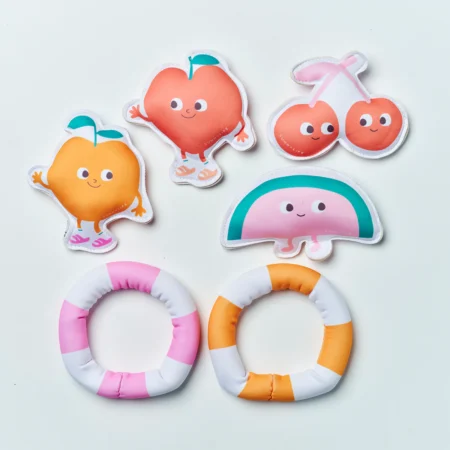 Sunnylife Zabawki do nauki nurkowania – Poppy the Peach (6 szt.)