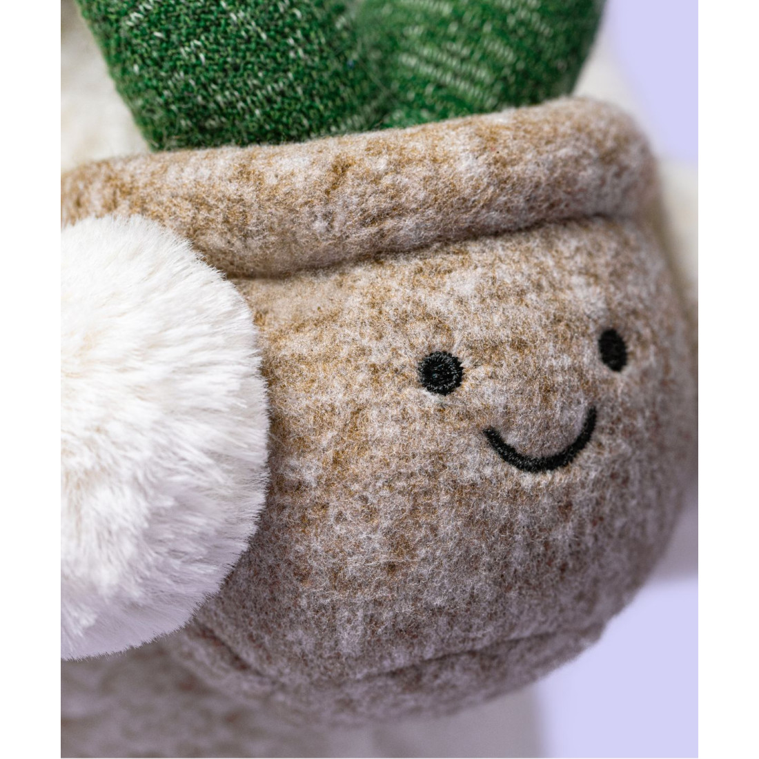 Jellycat Króliczek Kremowy z Aloesem 31 cm - obrazek 6