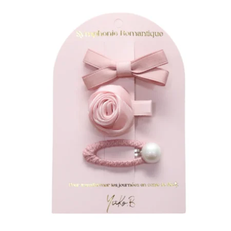 Yuko B. Spinki do włosów „SYMFONIA” – Romantyczne, 3 szt.