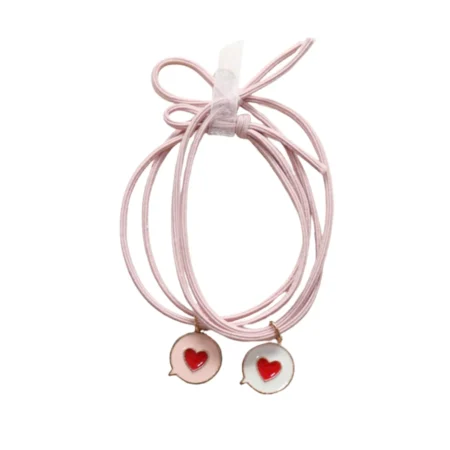 Yuko B. Gumki do włosów / bransoletki - Zgadnij, kogo kocham...?, 2 szt.