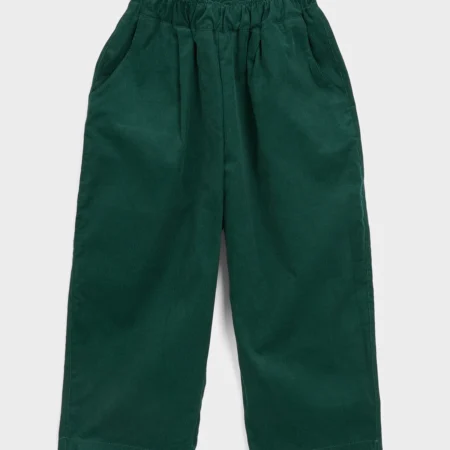 Kid Story Miękkie Spodnie Sztruksowe Green Meadow