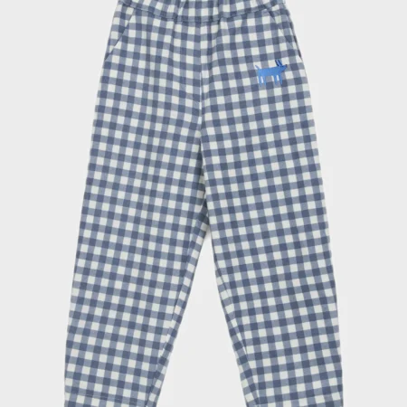 Kid Story Spodnie Bawełniane Puppy Navy Check