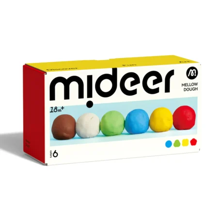 Mideer Ciastolina mideer – 6 kolorów