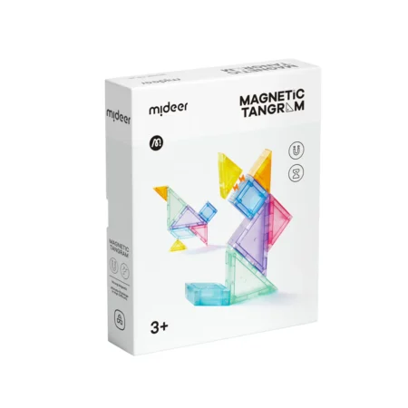 Mideer Magnetyczny tangram 3D mideer z klepsydrą